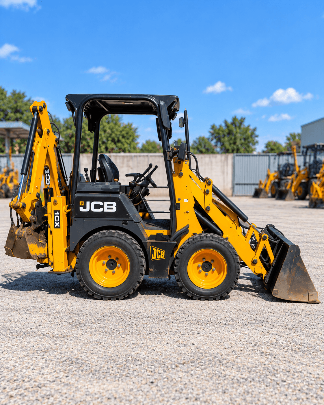 Mini Retroescavadeira JCB 1CX 2013