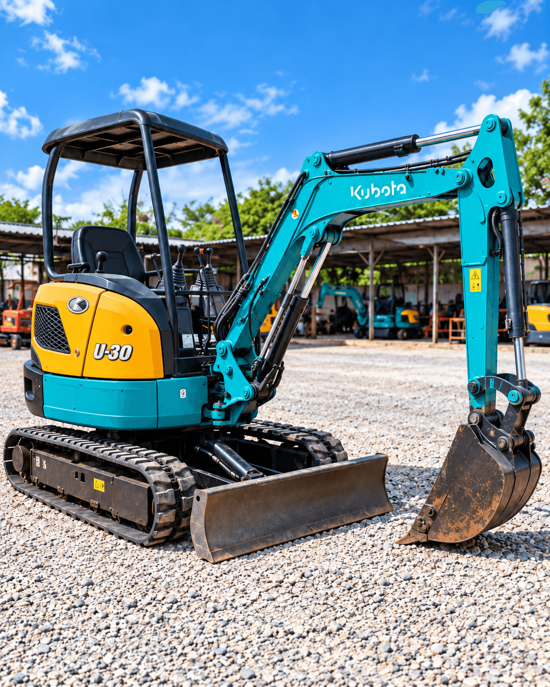 Mini Escavadeira Kubota U-30 2014