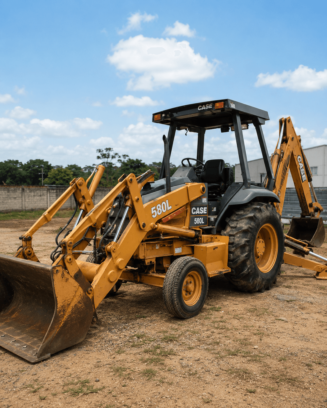 Retroescavadeira Case 580L 4x2 1998