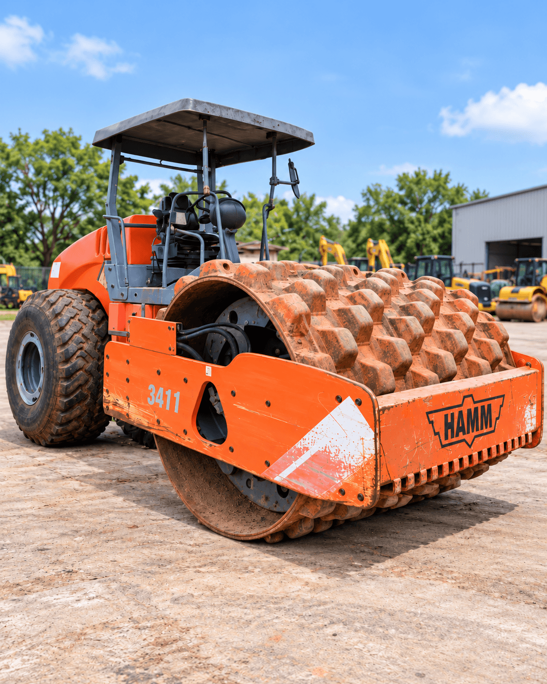 Rolo Compactador Hamm 3411 2014